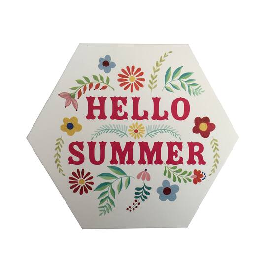 10 Hello Summer Wreath Accent By Celebrate It Michaels 10 Hello Summer Wreath Accent By Celebrate It Michaels